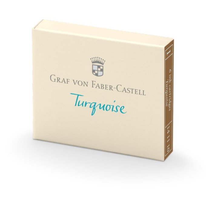Patroane Cerneală Graf von Faber-Castell 6/Set Turcoaz GF141110 [1]