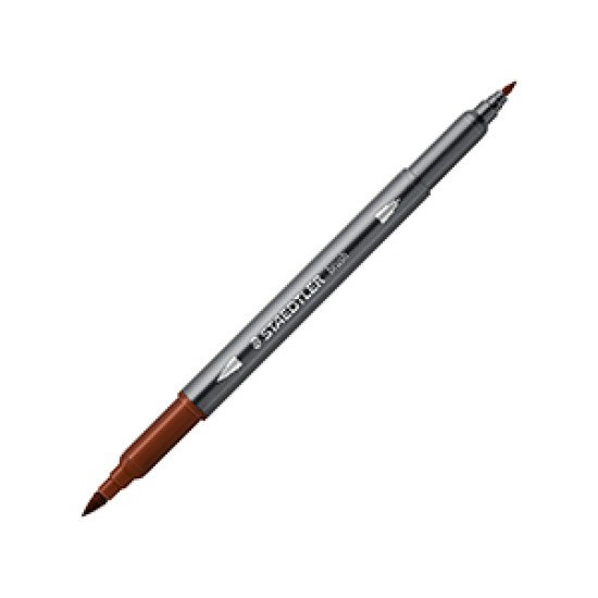 GRI CARIOCA STAEDTLER TIP PENSULA AQUARELL 2 CAPETE MARO 3001-76 [1]