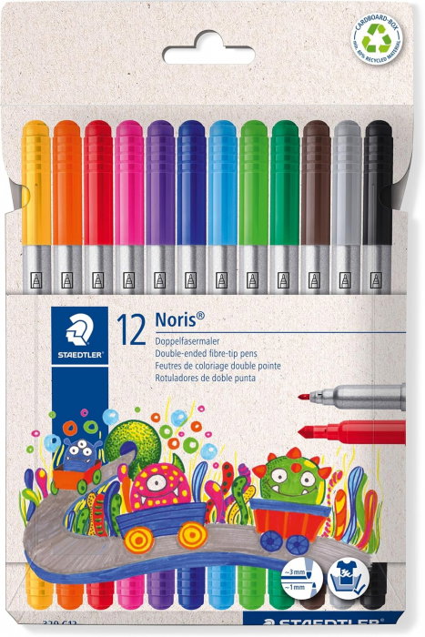 GRI CARIOCI STAEDTLER 2 CAPETE 320-C12 12/SET CUTIE CARTON [1]
