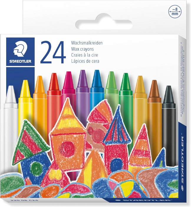 GRI CREIOANE CERATE STAEDTLER 24/SET 8MM ST-220-080C24 [1]