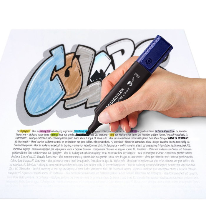 TEXTMARKER STAEDTLER 364CWP4 4/SET VINTAGE [7]