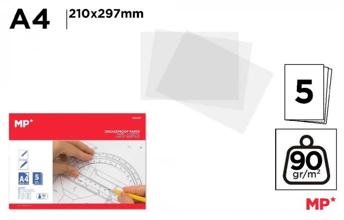 HARTIE CALC IPB A4 90GR 5/SET PN203P [1]
