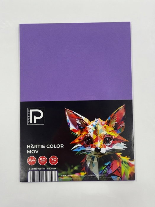 Hârtie Color A4 50/Set 70gr Mov 11300058 Paperland [1]