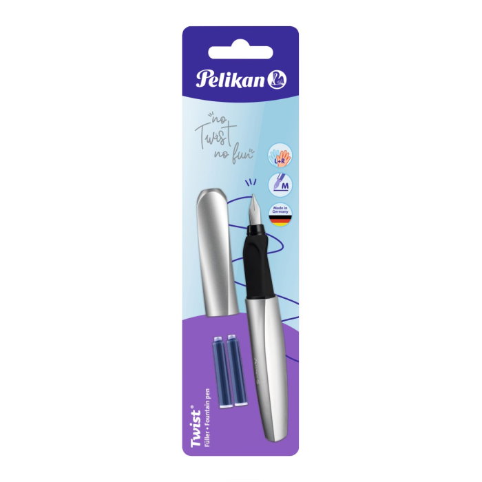 Stilou Pelikan Twist 947366 Argintiu [1]