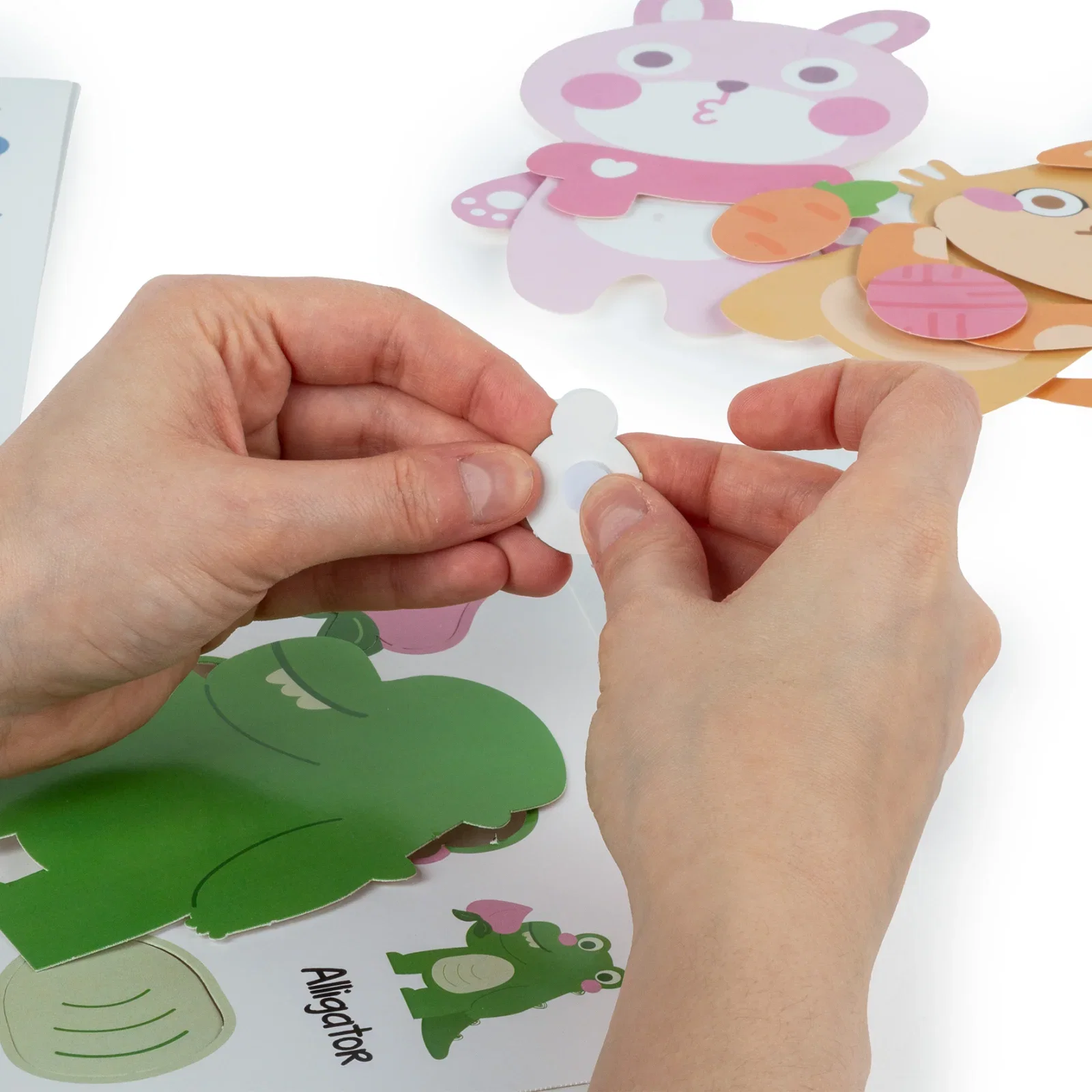Joc Creativ 3D Kidea - Creează-ți 8 Animale din Carton [7]