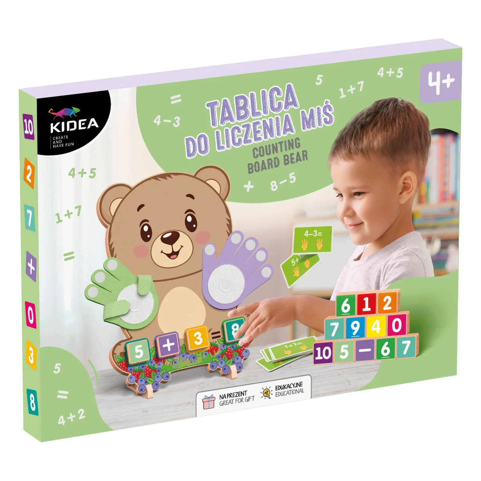 Joc Educativ Matematică Fetru Kidea Ursuleț [1]
