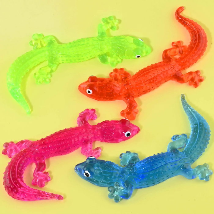 Jucărie Lipicioasă Șopârlă 21cm Diverse Culori 41048 - ipb.ro [1]