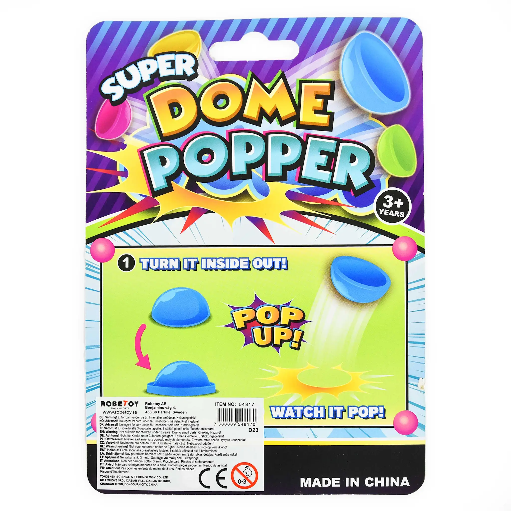 Jucarie Pop-It Dome 18cm 6 Buc 54817 [2]