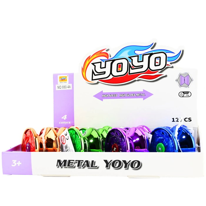 Jucărie Yoyo Metal 5.5cm Diverse Culori 26474 - ipb.ro [2]