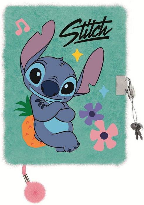 Jurnal cu Lacăt A5 Disney Stitch Mint Aloha 96 File [1]