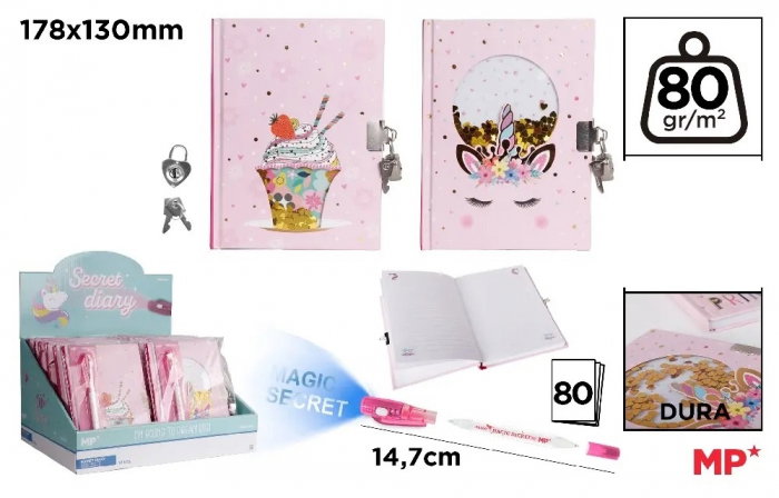 JURNAL CU LACAT IPB 17.8*13CM + PIX MAGIC UNICORN PB833-02 [1]