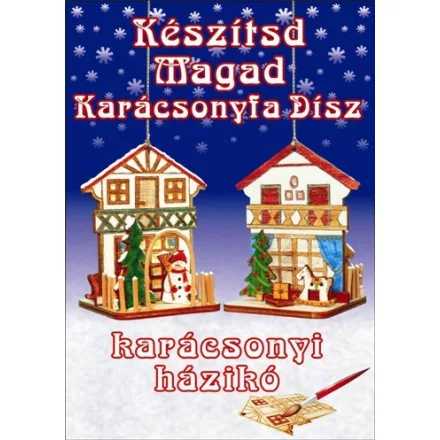 KIT CREATIV CRACIUN DECORATIUNE SUSPENDATA - CASUTA DE CRACIUN 17522 [2]