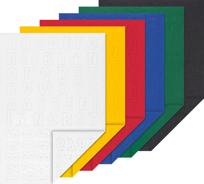 Kit Creativ cu Numere si Litere 23x33cm Heyda [3]