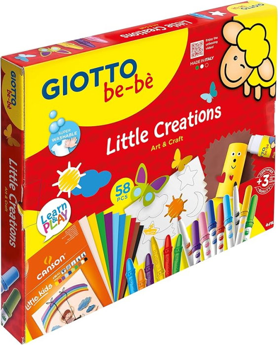 Kit Creativ Giotto be-bè Little Creations 58 Piese [2]