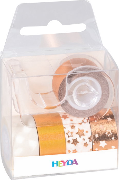 BANDA DECOR DANTELA AUTOADEZIVA 15MM*2M HEYDA AUR ROZ 3584563 [2]