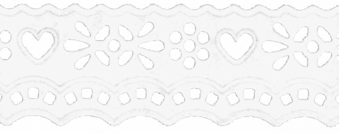 KP BANDA DECORATIVA HARTIE AUTOADEZIVA 17MM*2M DANTELA ALBA VALURI 4880080 [3]