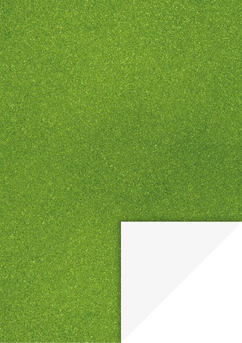 KP CARTON CU GLITTER A4 200GR VERDE LIME 18930010 [1]