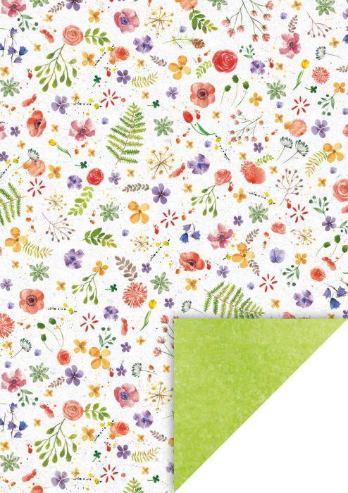 Carton Decor A4 200g Flori Pictate Heyda [1]