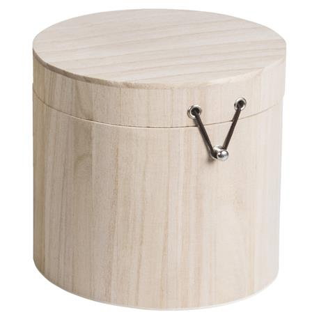 CUTIE LEMN ROTUNDA 15.5*15.4CM CU CAPAC 8735206 [1]