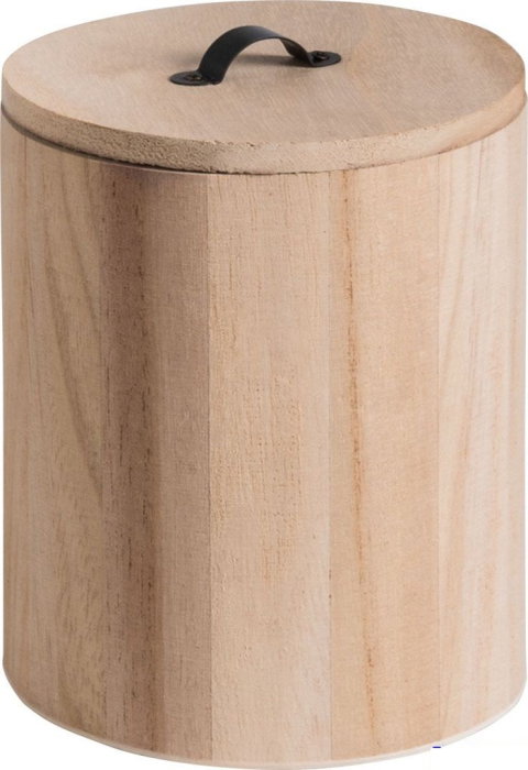 CUTIE LEMN ROTUNDA 16*12.3CM CU CAPAC 8735204 [1]