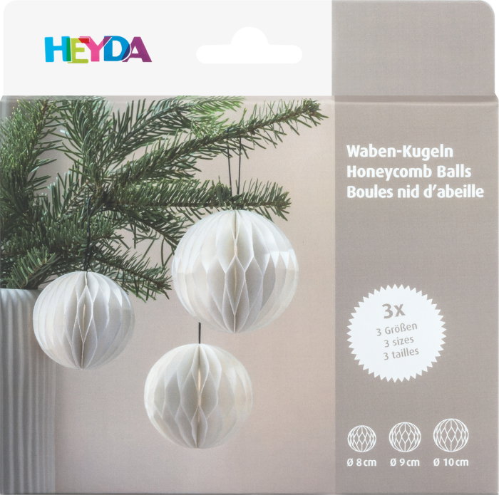 GLOB HARTIE 8-9-10CM 3/SET ROTUND TIP FAGURE ALB 4870714 [5]