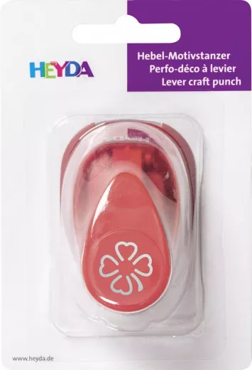 PERFORATOR DECORATIV HEYDA 1.7CM FRUNZA DE TRIFOI 3687457 [1]