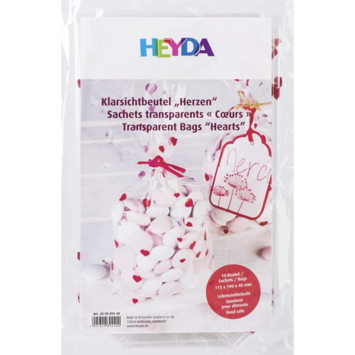 KP PUNGA CELOFAN HEYDA 115*190MM INIMI TRANSPARENT 10/SET 3089240 [2]