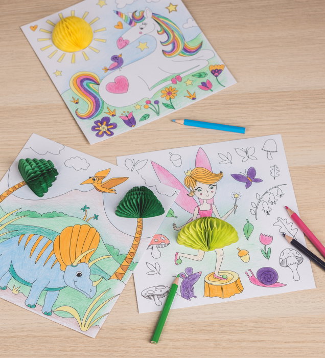 KP SET DE COLORAT 3D 19.5*21CM DINOZAUR 4870766 [3]