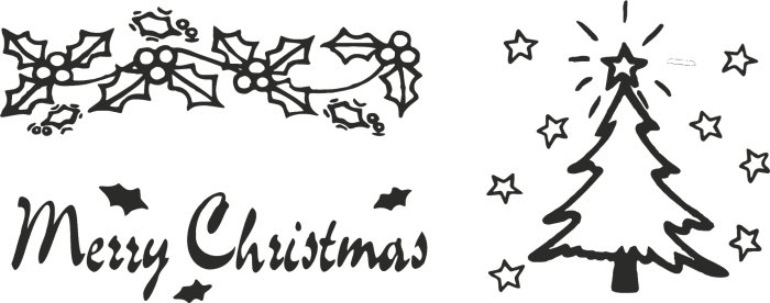 SET STAMPILE HEYDA ''Merry Christmas'' 4888481 [2]