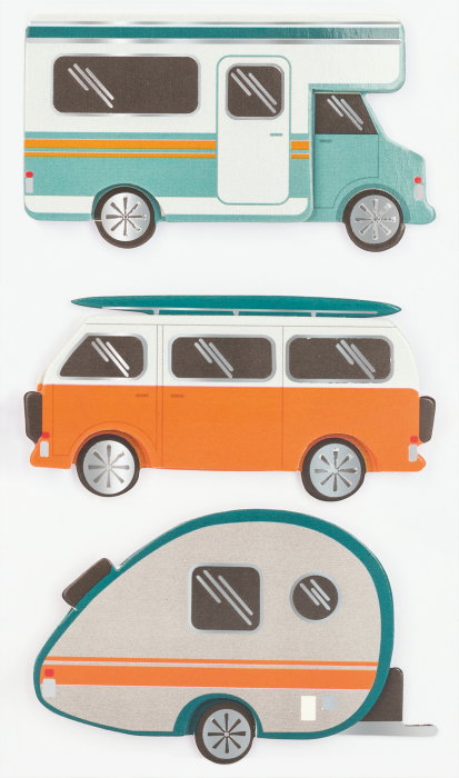 KP STICKER DECOR 7.5*16.5CM CAMPER 3 PCS 3780751 [1]