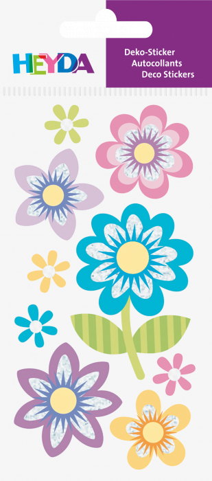 KP STICKER DECOR 7.5*16.5CM FLORI 9 PCS 3780644 [2]