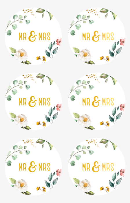 Stickere Mr & Mrs 4 Coli Heyda 203780816 [2]