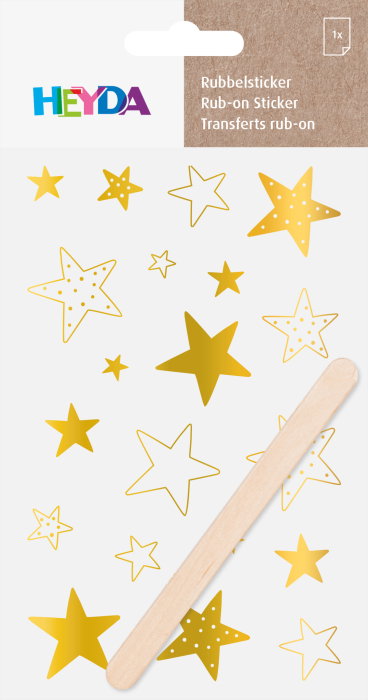 STICKERE TRANSFERABILE STELE AURII 10*19CM 3780942 [2]