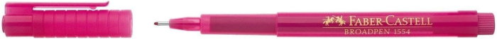 Fineliner Faber-Castell Broadpen 0.8mm Roz [1]
