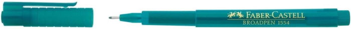Fineliner Faber-Castell Broadpen 0.8mm Turcoaz [1]