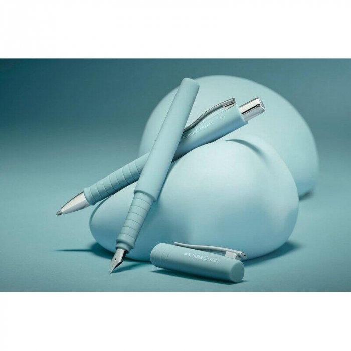 SET FABER-CASTELL STILOU B + PIX POLY XB BLEU CARAIBE FC241053 [2]
