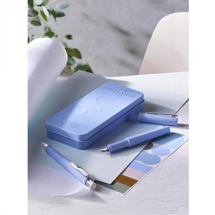 SET FABER-CASTELL STILOU B + PIX POLY XB LILA FC241051 [2]
