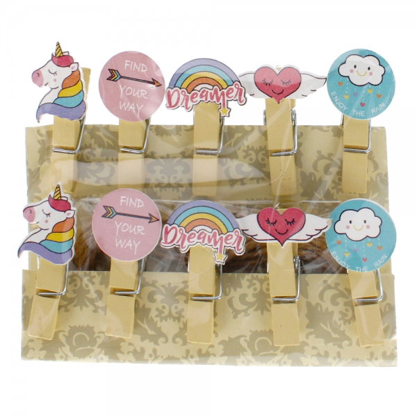 CLEME LEMN UNICORN /INIMA/ SAGEATA/ NOR 10/SET A1516 [1]