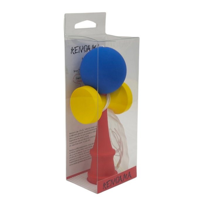JOC LEMN KENDAMA TRICOLOR 18*7cm  J1954 [2]
