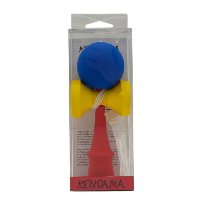 JOC LEMN KENDAMA TRICOLOR 18*7cm  J1954 [1]