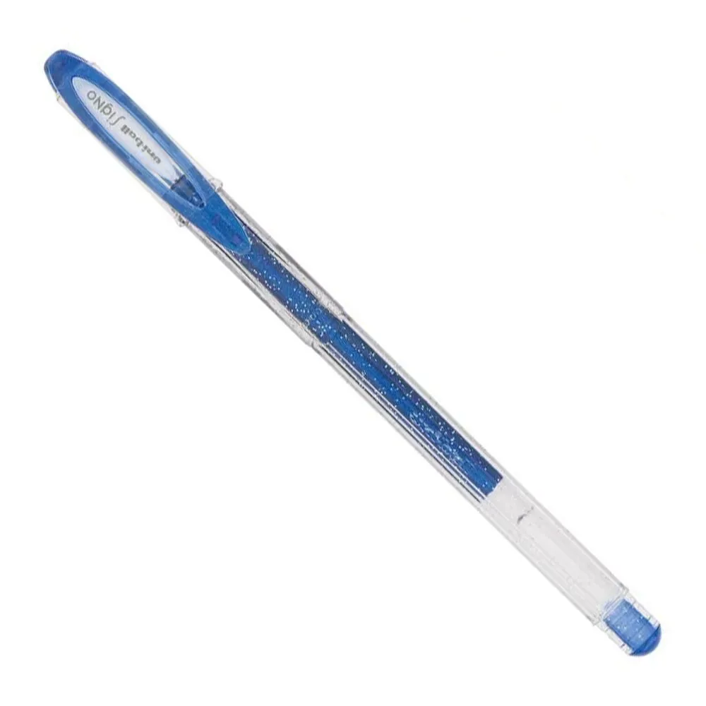 PIX UNI-BALL GEL CU SCLIPICI UM-120SP ALBASTRU P139 [1]