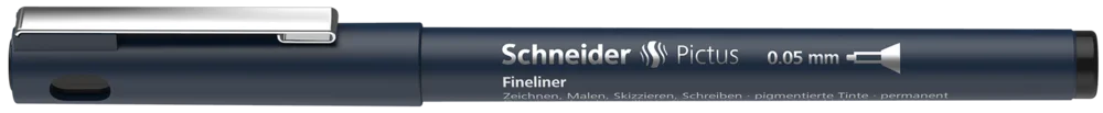 Liner Schneider Pictus 0.05 Black [2]
