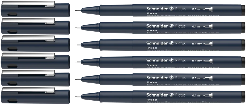Liner Schneider Pictus 0.1 Black [6]