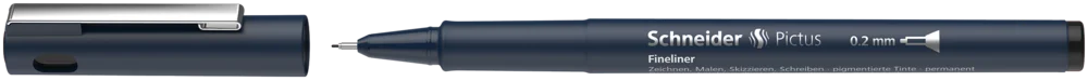 Liner Schneider Pictus 0.2 Black [2]
