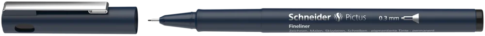 Liner Schneider Pictus 0.3 Black [2]