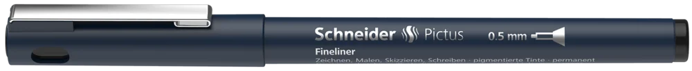 Liner Schneider Pictus 0.5 Black [3]