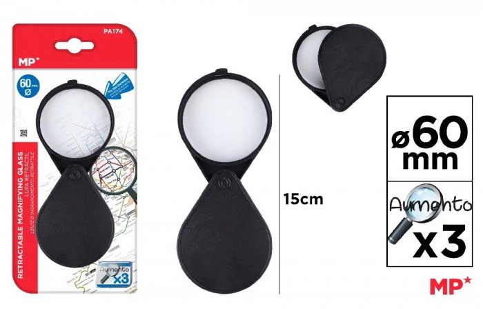 LUPA PLASTIC IPB PLIABILA STICLA OPTICA 60MM PA174 [1]