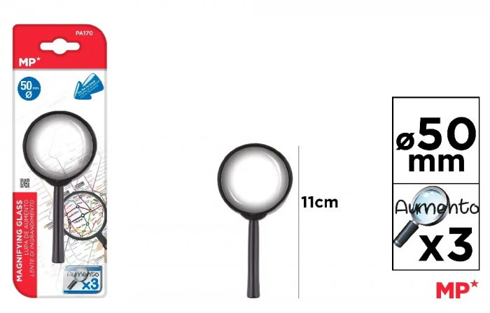 LUPA PLASTIC IPB STICLA OPTICA 50MM PA170 [1]