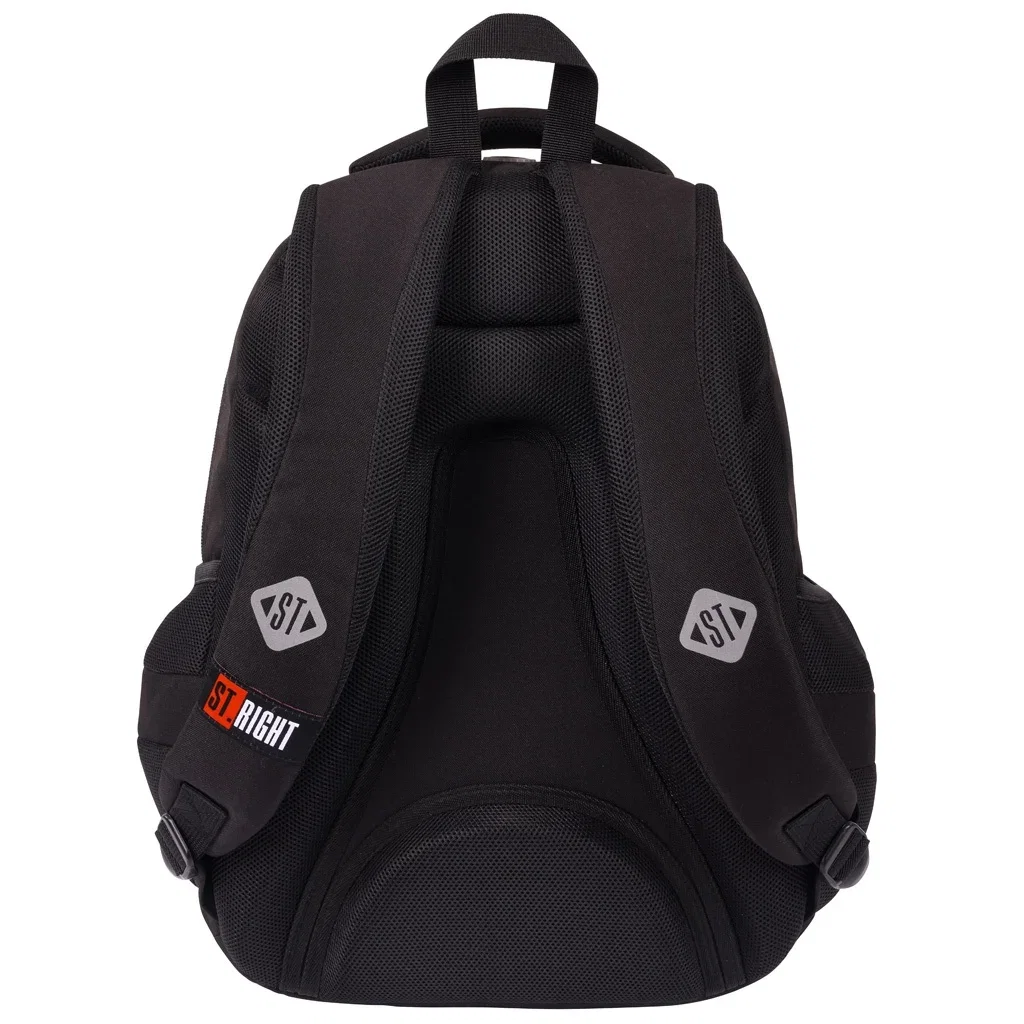 MA RUCSAC SCOLAR ST.RIGHT 3 COMPARTIMENTE BP-73 NEGRU 674617 [3]