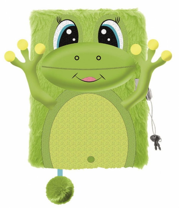 MA JURNAL CU LACAT 3D A5 MY LITTLE FRIEND HAPPY FROG PUF 96 FILE 669446 [1]